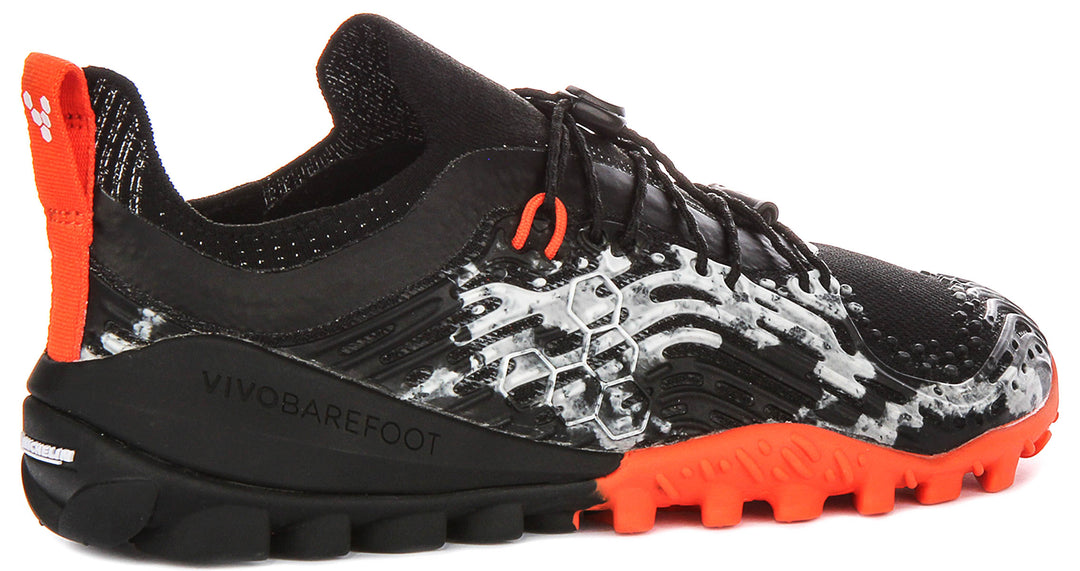 Vivobarefoot Hydra Esc In Black Orange For Women