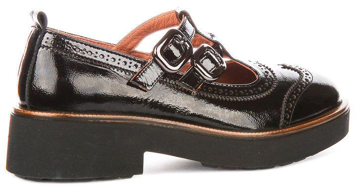 Justinreess England Ruth In Black Patent For Women