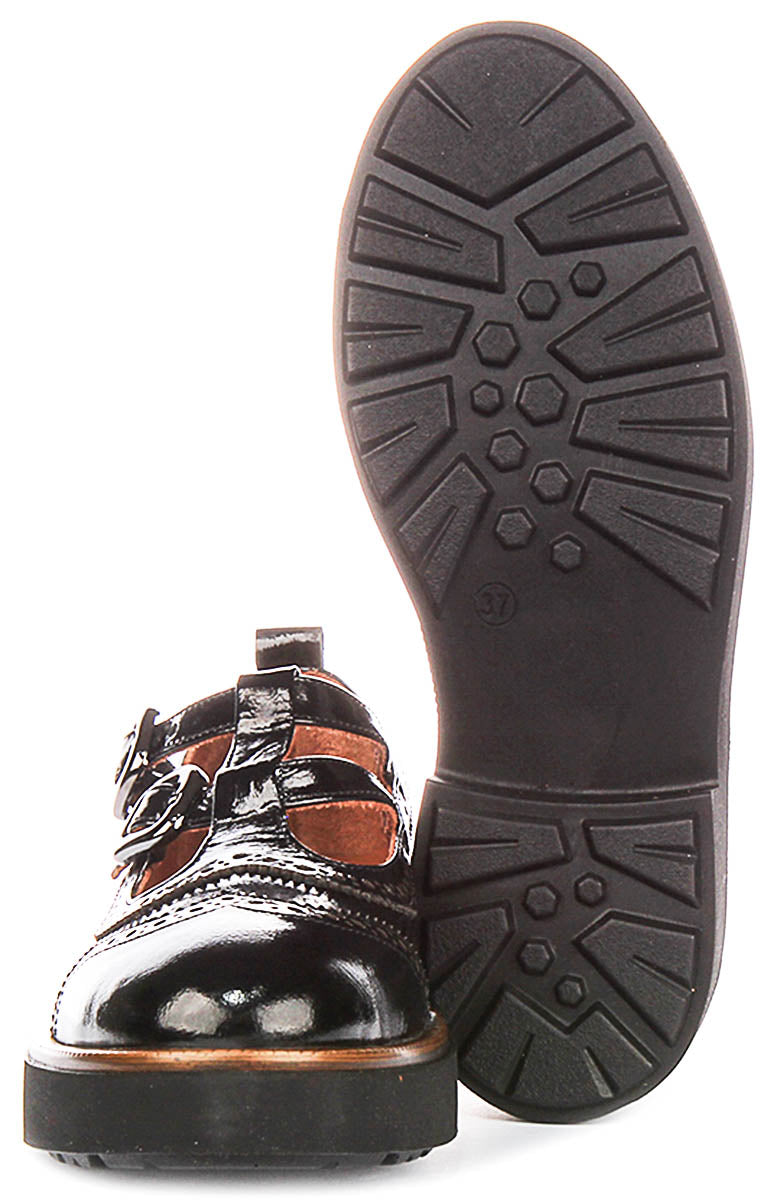 Justinreess England Ruth In Black Patent For Women