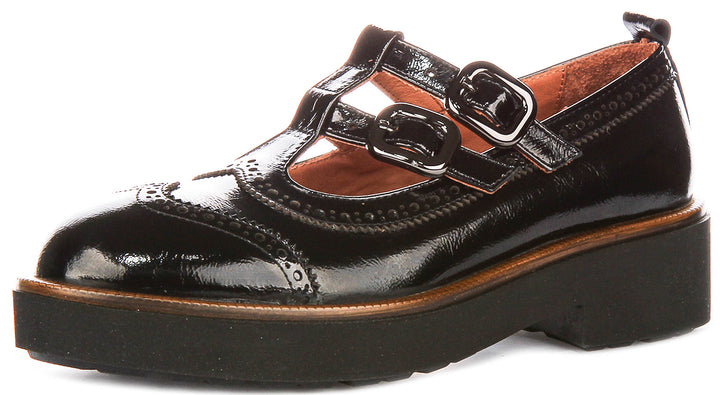 Justinreess England Ruth In Black Patent For Women