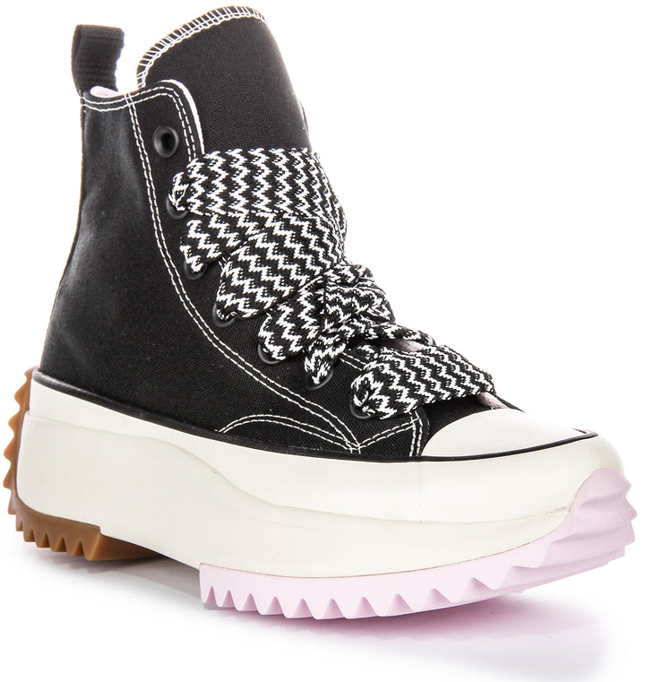 Converse Runstar Hike A10435C In Black Pink