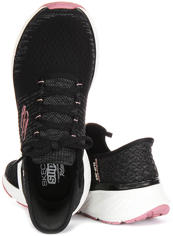 Skechers Edgeride Impression In Black Pink For Women