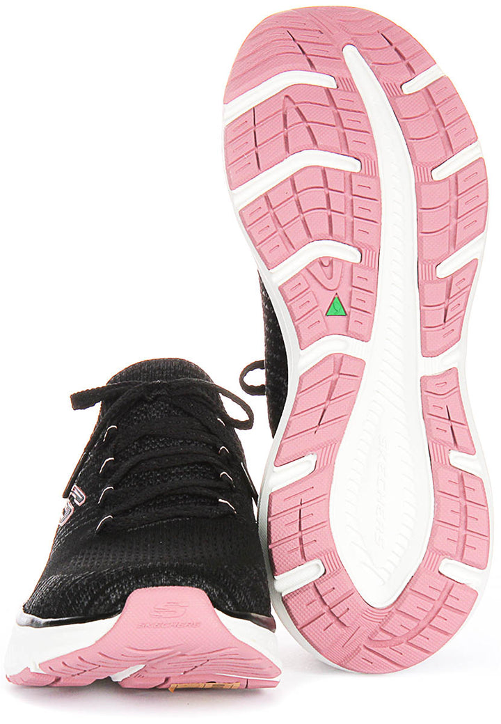 Skechers Edgeride Impression In Black Pink For Women