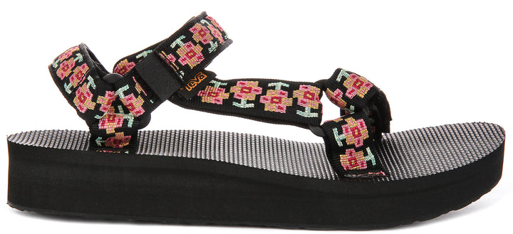 Teva Midform Universal In Black Pink For Women