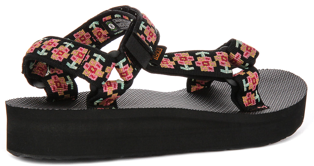 Teva Midform Universal In Black Pink For Women