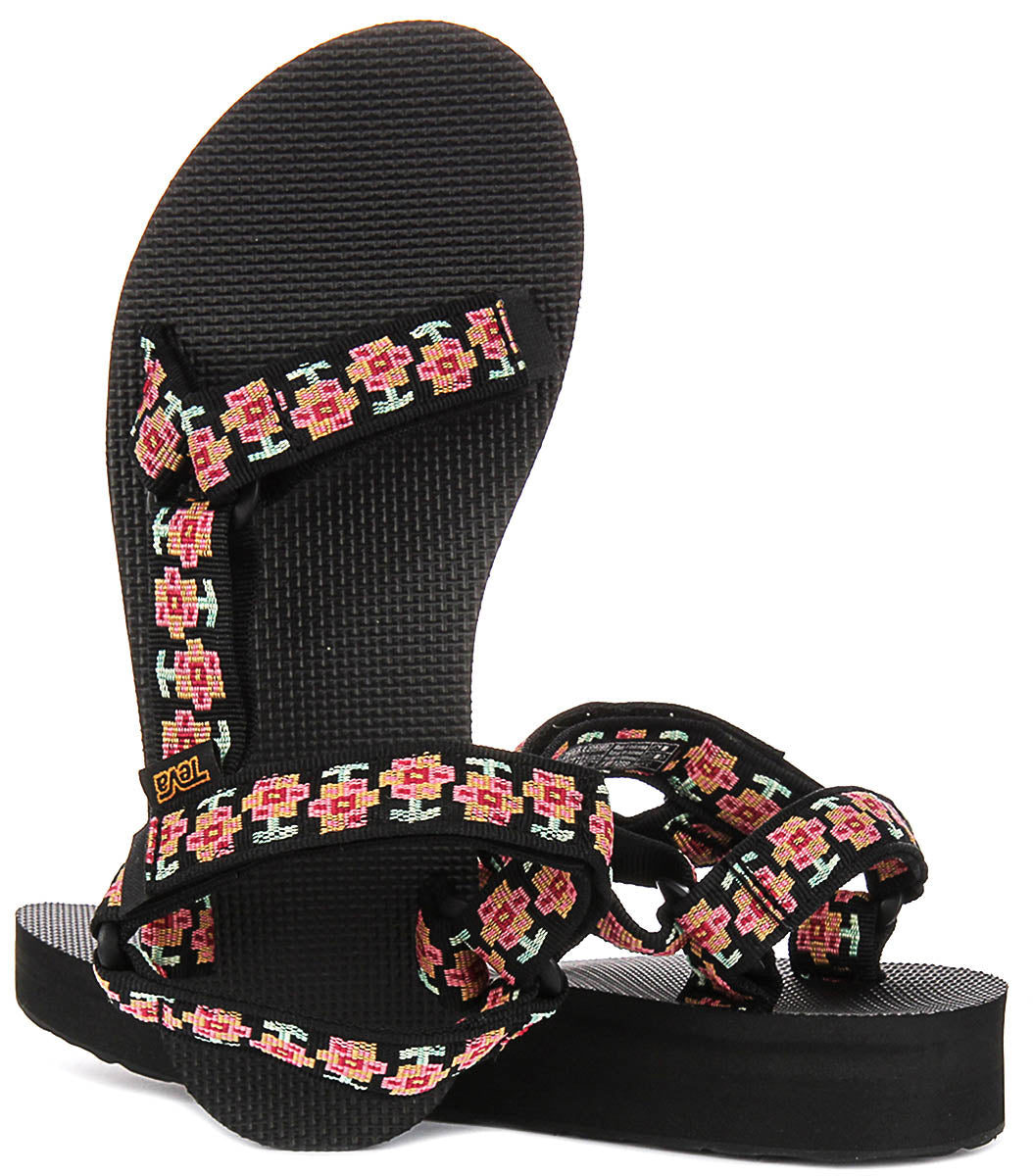 Teva Midform Universal In Black Pink For Women