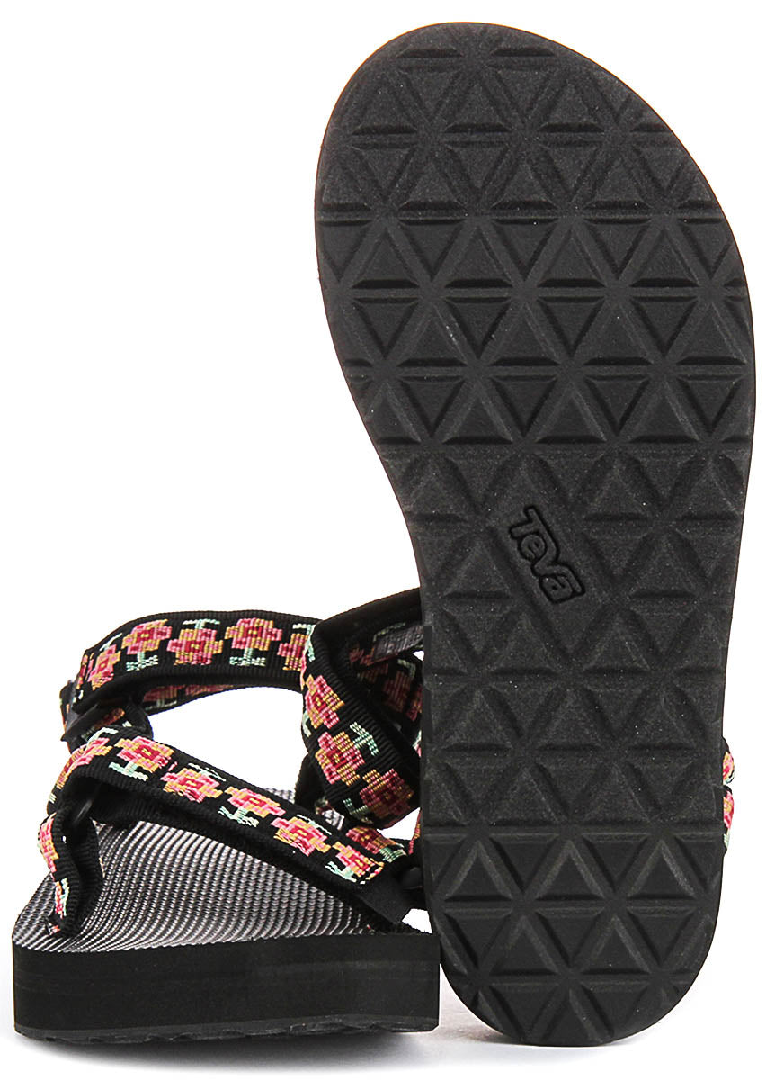 Teva Midform Universal In Black Pink For Women