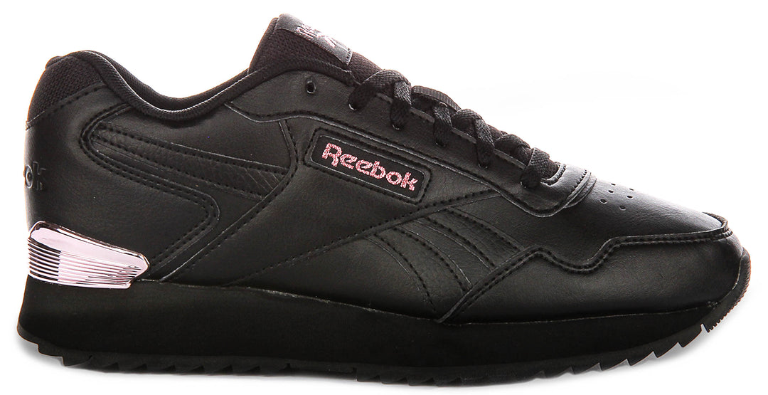 Reebok Glide Ripple In Black Pink For Women