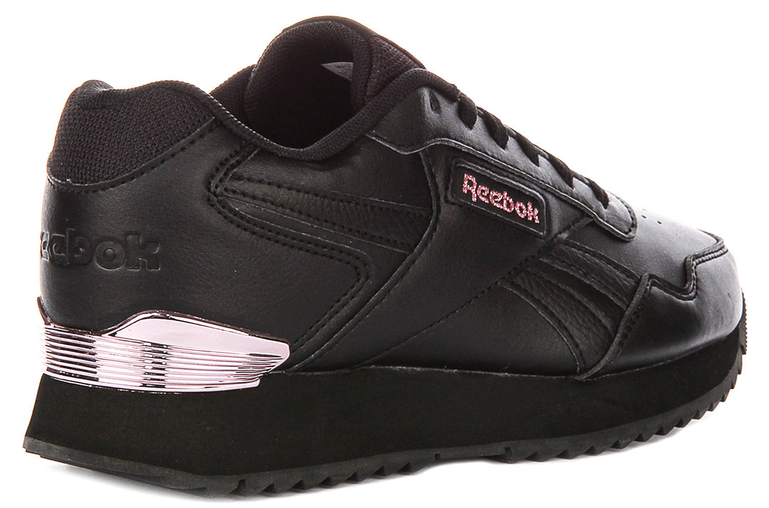 Reebok Glide Ripple In Black Pink For Women