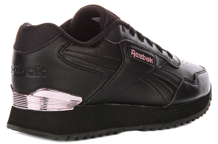 Reebok Glide Ripple In Black Pink For Women