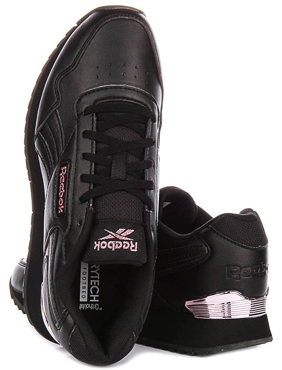 Reebok Glide Ripple In Black Pink For Women