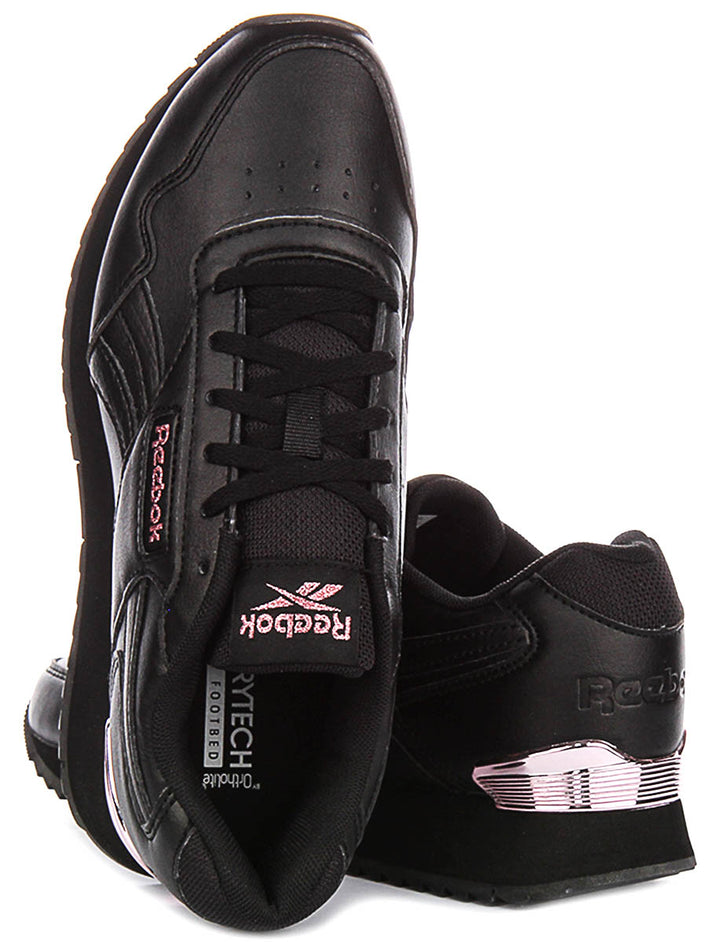 Reebok Glide Ripple In Black Pink For Women