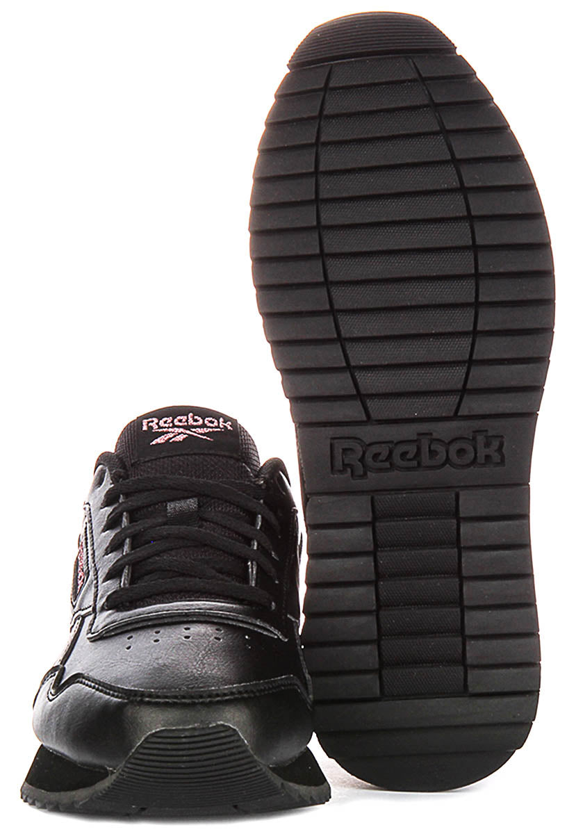 Reebok Glide Ripple In Black Pink For Women
