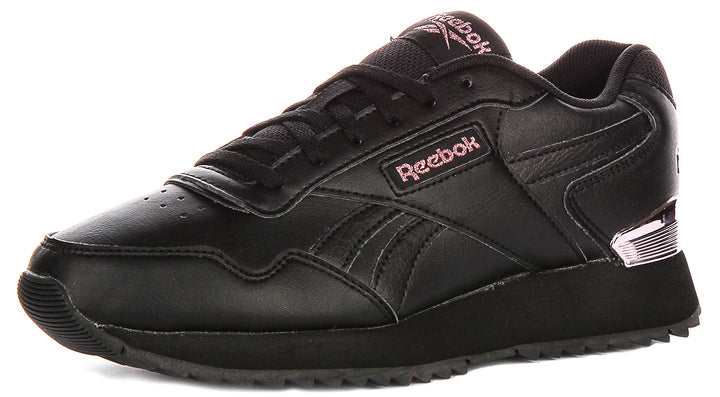 Reebok Glide Ripple In Black Pink For Women