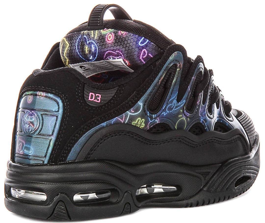 Osiris D3 2001 In Black Pink For Women