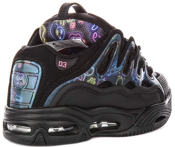 Osiris D3 2001 In Black Pink For Women