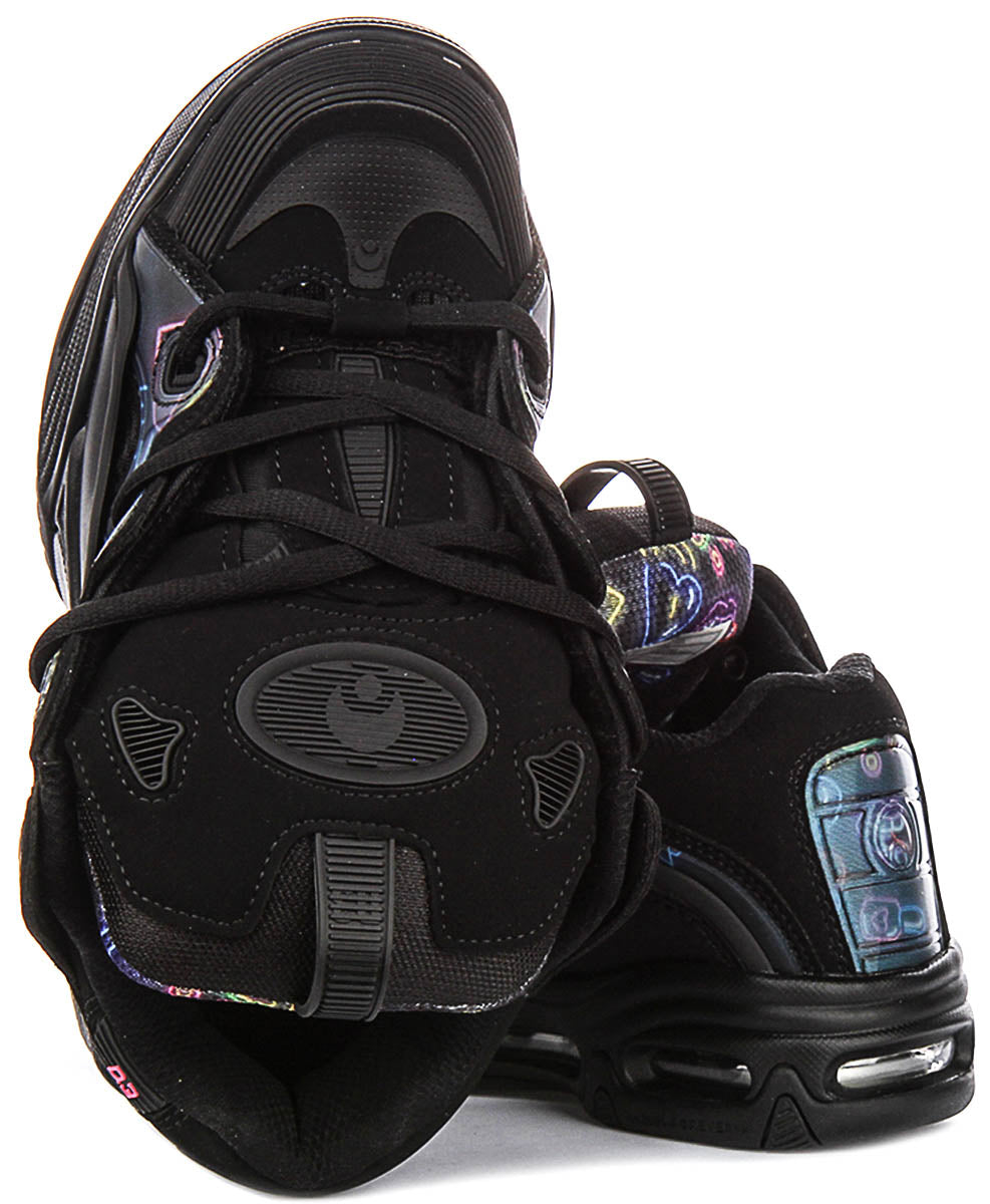 Osiris D3 2001 In Black Pink For Women