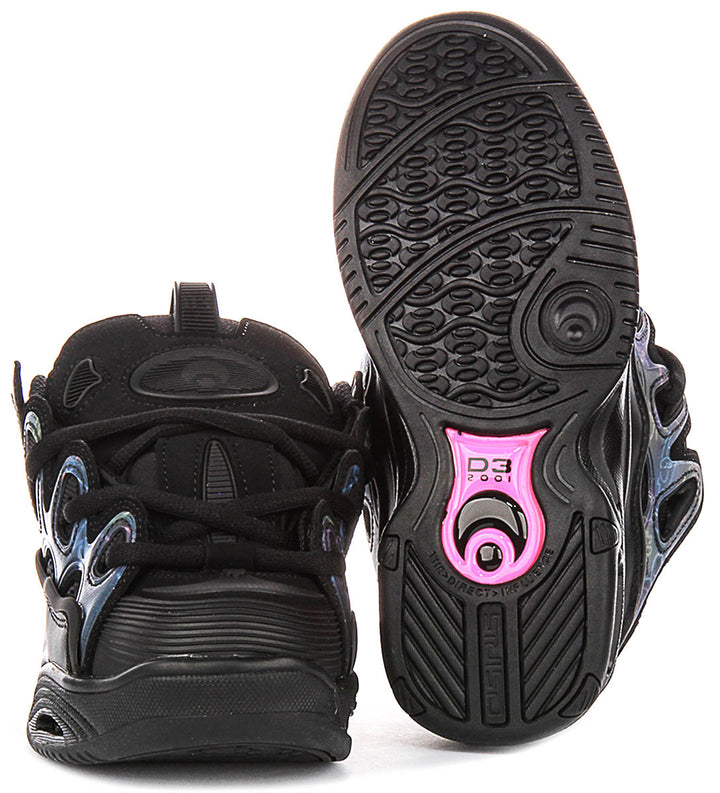 Osiris D3 2001 In Black Pink For Women