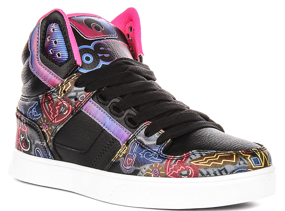 Osiris Clone In Black Pink Street Art For Men