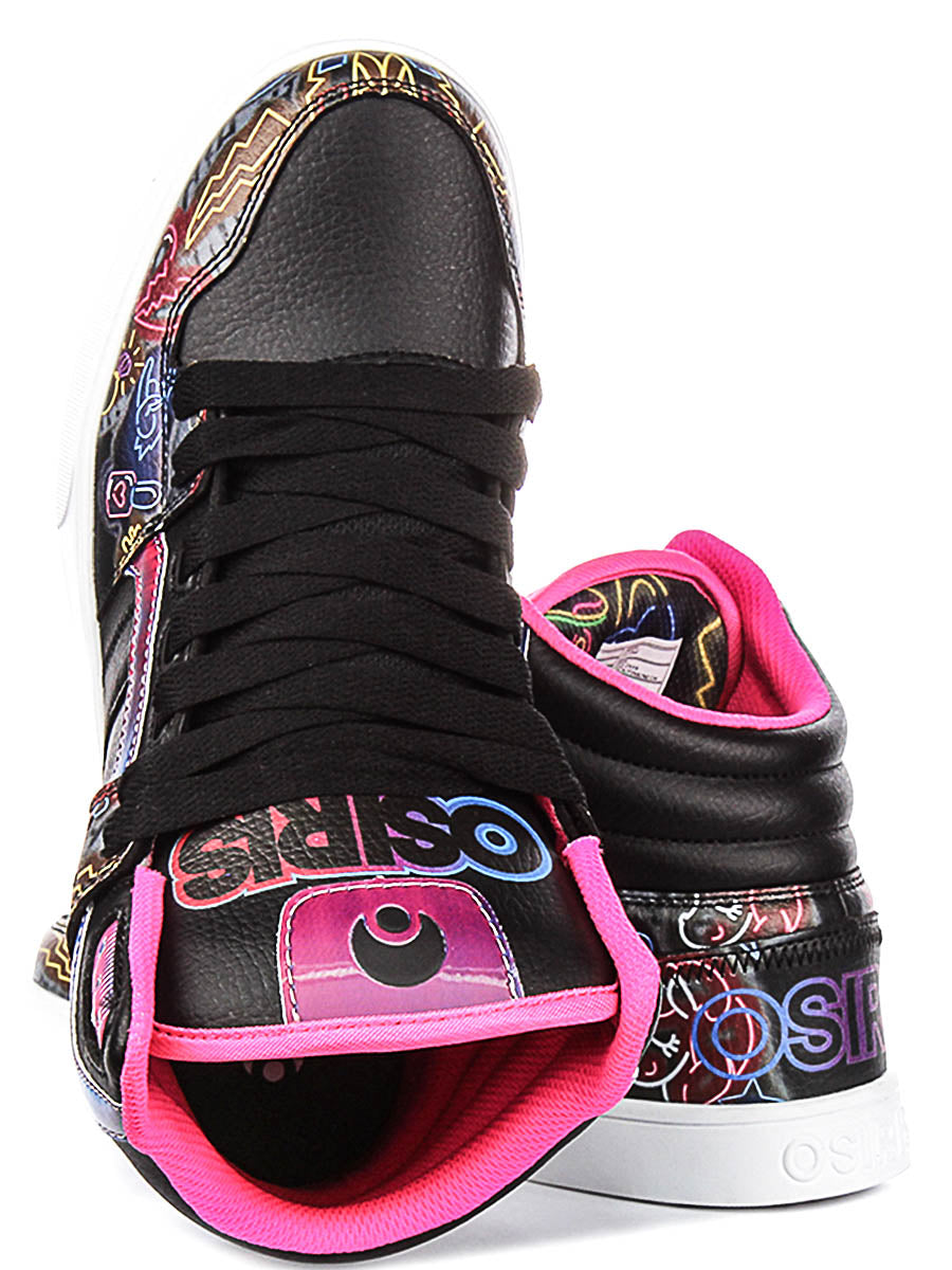 Osiris Clone In Black Pink Street Art For Men