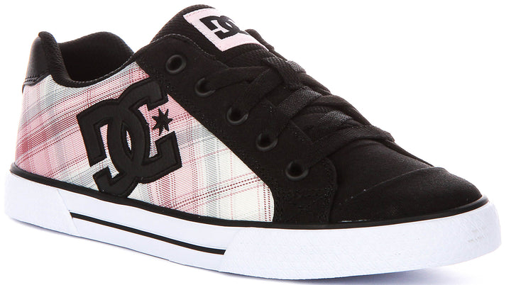 Dc Shoes Chelsea In Black Pink For Women