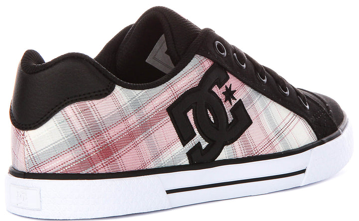 Dc Shoes Chelsea In Black Pink For Women