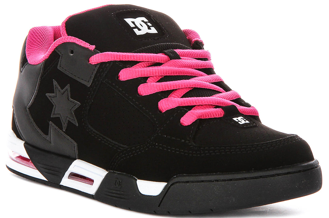 Dc Shoes Dc Command In Black Pink For Women