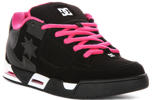Dc Shoes Dc Command In Black Pink For Women