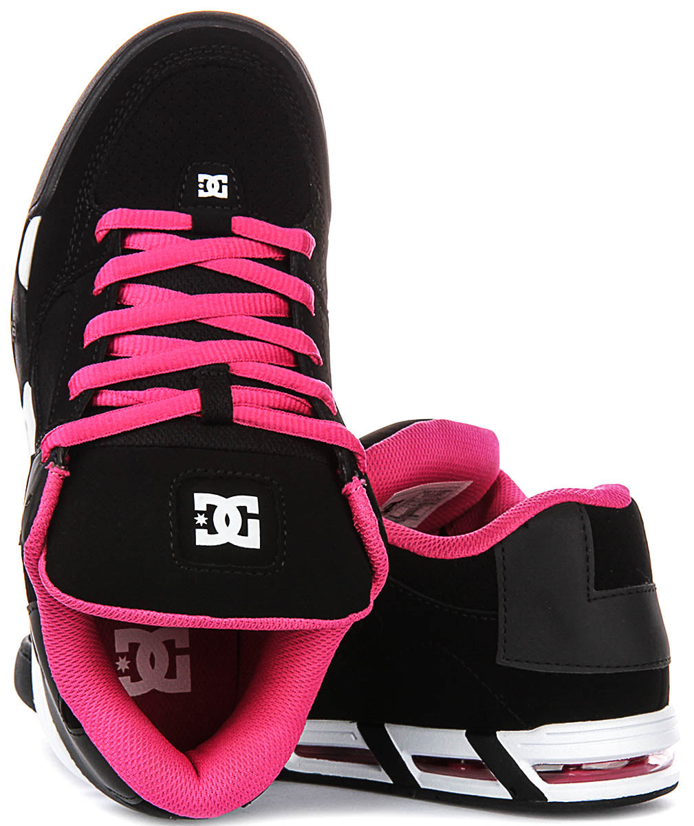 Dc Shoes Dc Command In Black Pink For Women