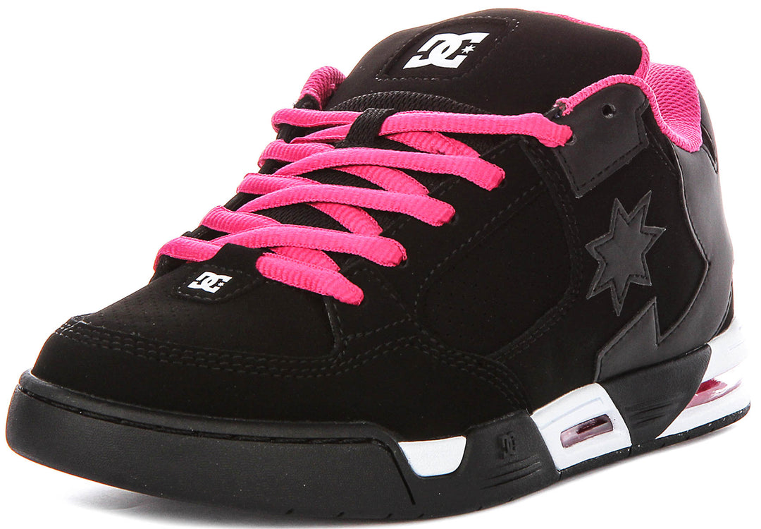 Dc Shoes Dc Command In Black Pink For Women