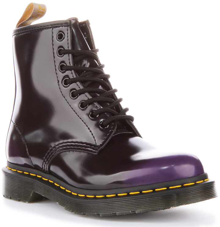 Dr Martens 1460 Vegan In Black Purple