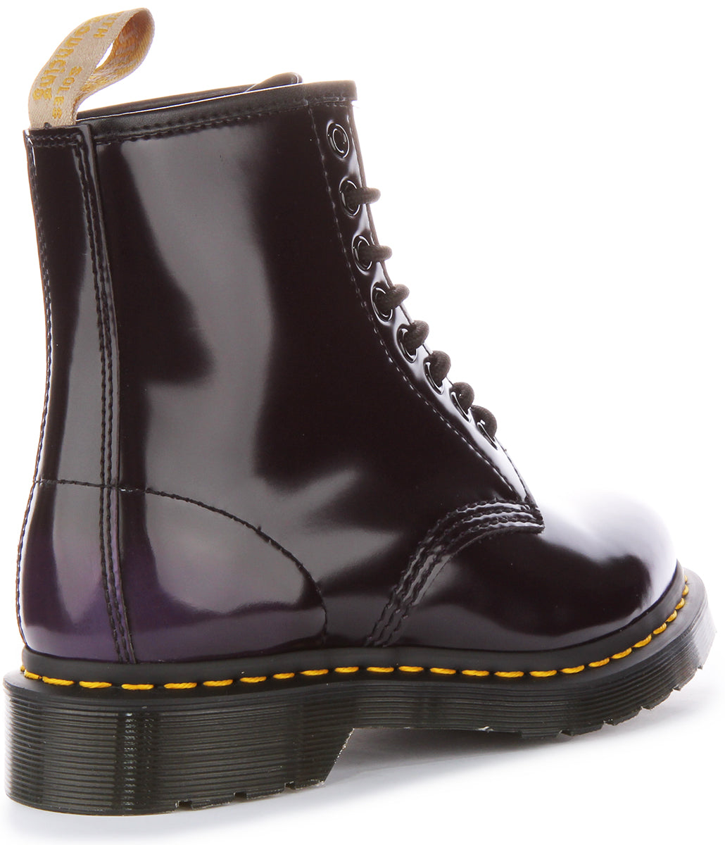 Dr Martens 1460 Vegan In Black Purple