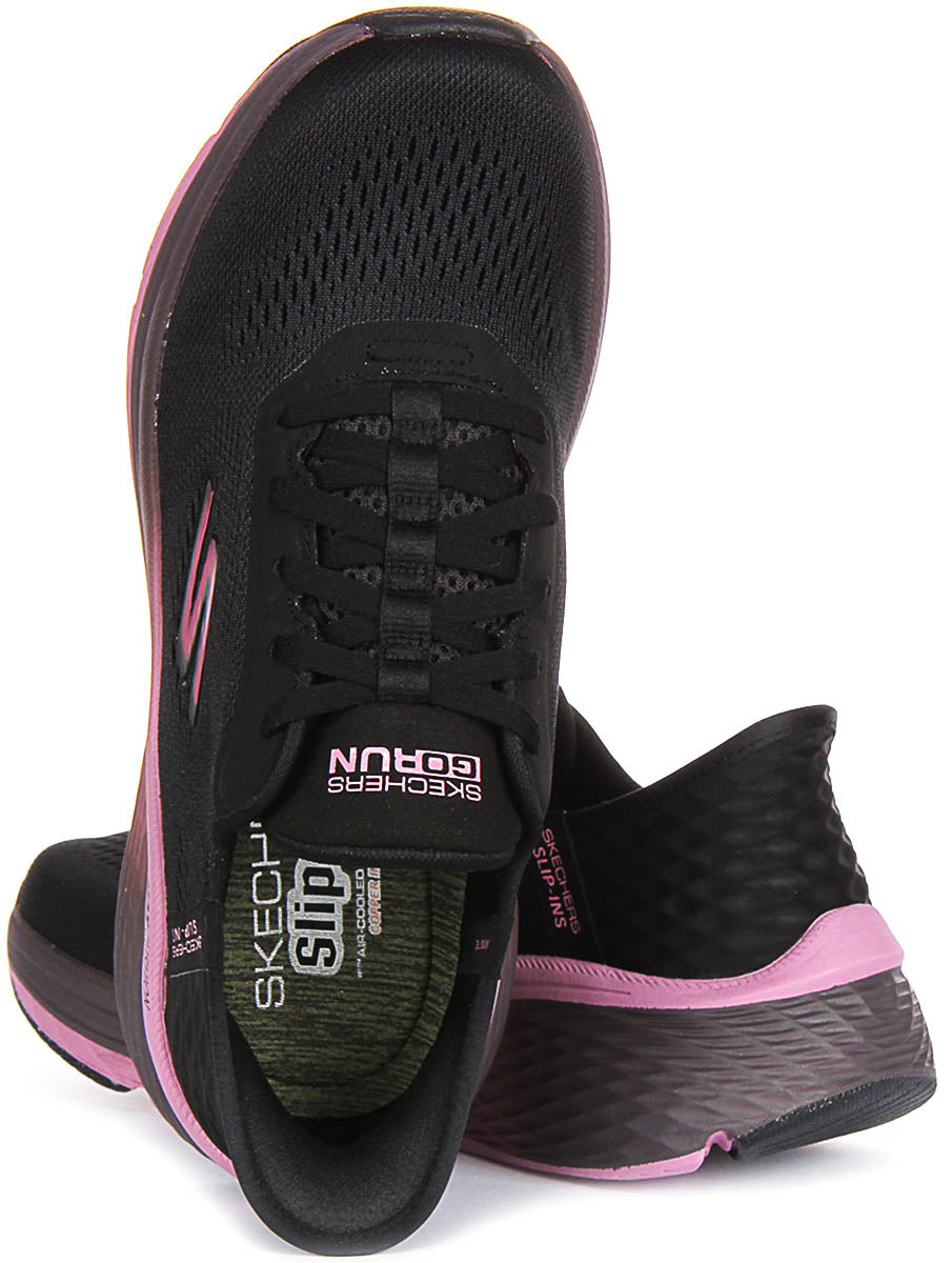 Skechers Elite 2 Solace In Black Purple For Women