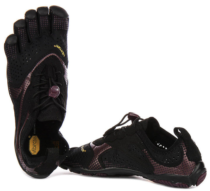 Vibram Five Fingers V run In Black Purple For Women
