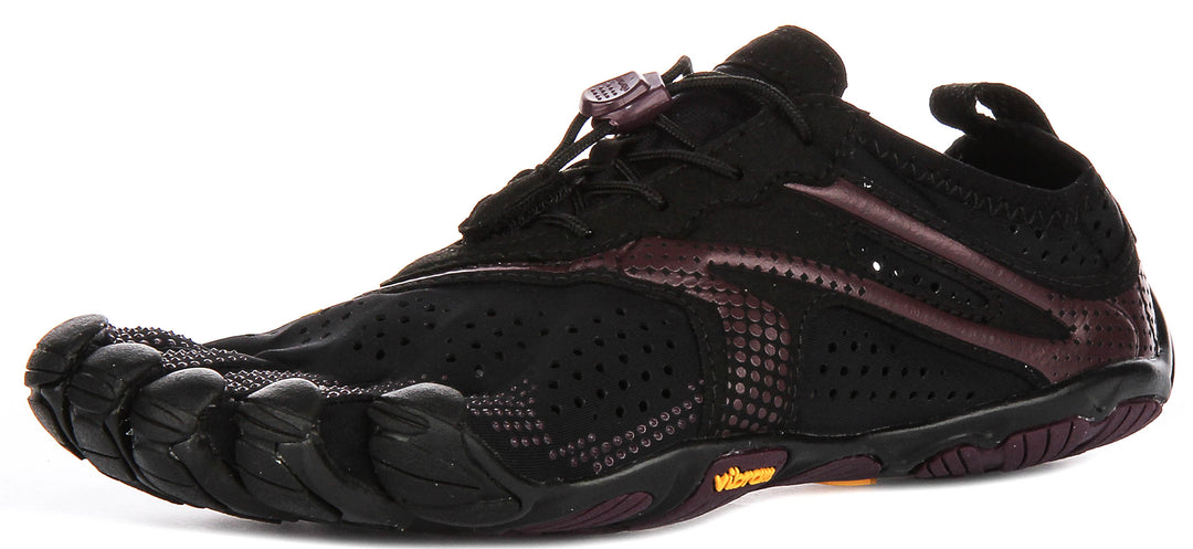 Vibram Five Fingers V run In Black Purple For Women