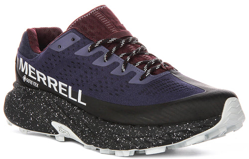 Merrell Agility Peak 5G In Black Purple For Men