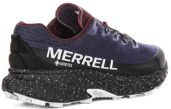 Merrell Agility Peak 5G In Black Purple For Men