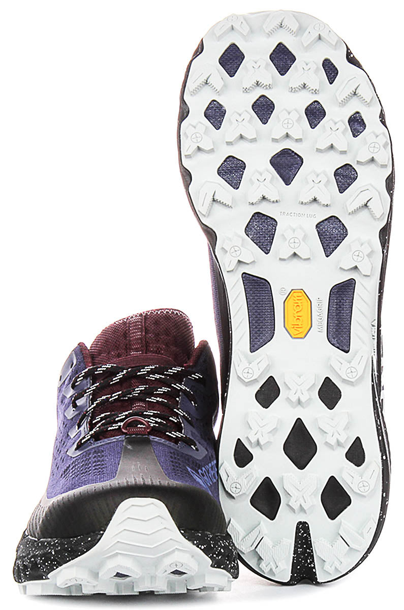 Merrell Agility Peak 5G In Black Purple For Men