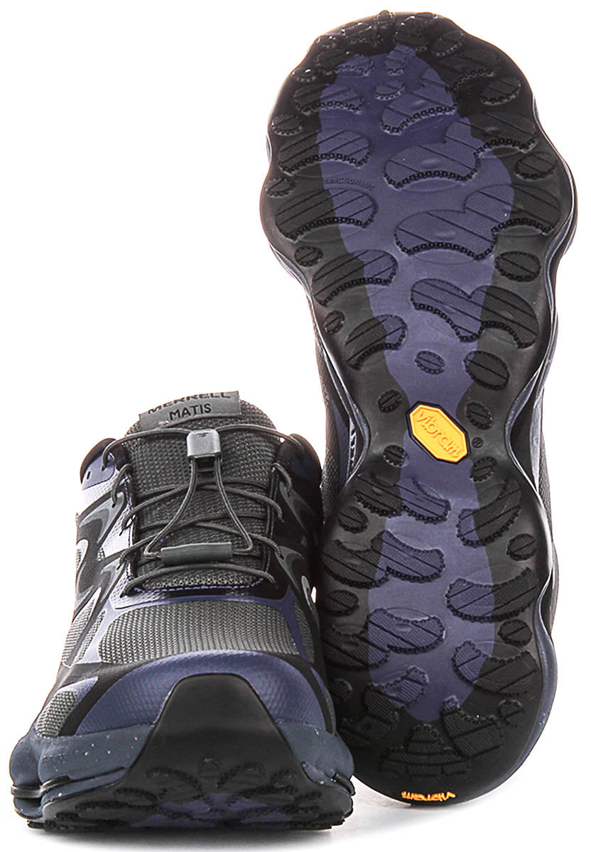 Merrell Speedarc Matis In Black Purple For Men