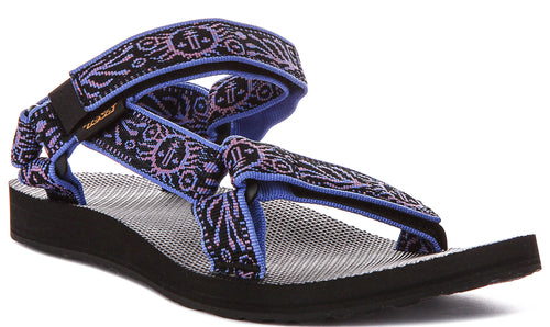 Teva Original Universal In Black Purple For Women