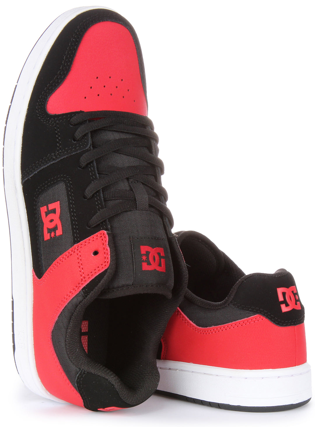 Dc Shoes Manteca 4 In Black Red For Unisex
