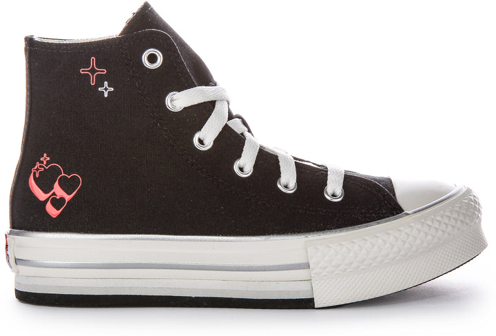 Converse All Star Kids Palftorm Y2K A09122C In Black Red For Kids