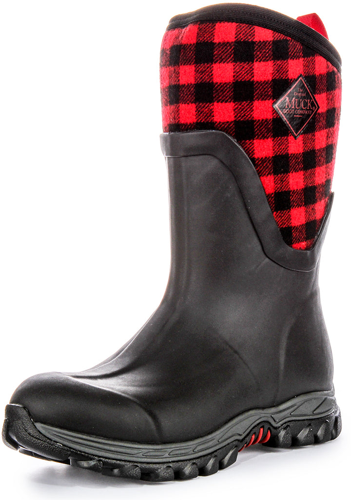 Muck W Arctic Sport Mid2 In Black Red For Women