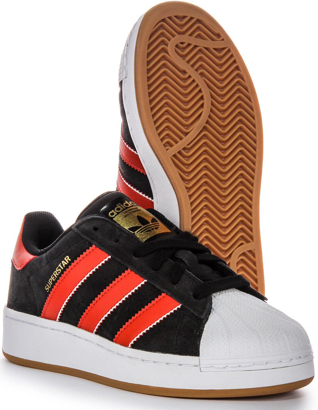 Adidas Superstar XLG In Black Red