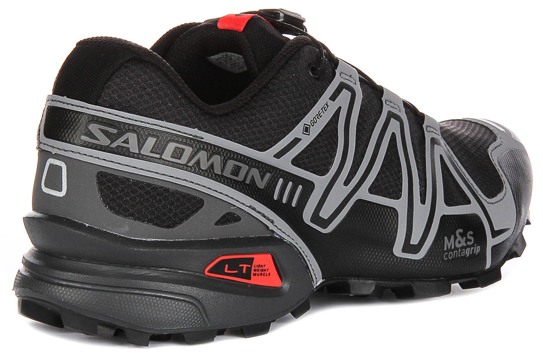 SALOMON-SPEEDCROSS-3GXT 27㎝ Salomon Speedcross 3 Gortex In Black Red | Hiker Trainers – 4feetshoes