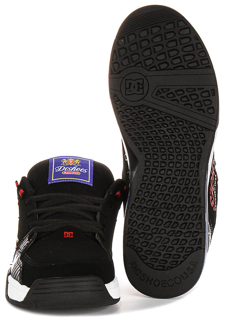 Dc Shoes Versatile LE In Black Red For Men