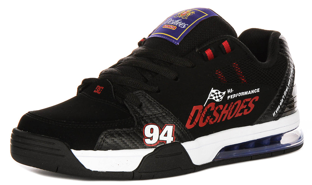 Dc Shoes Versatile LE In Black Red For Men