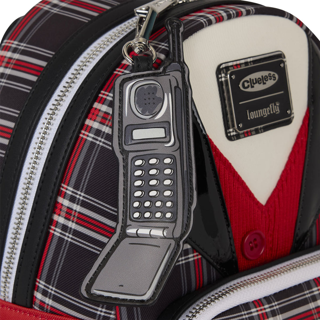 Loungefly Clueless Backpack In Black Red