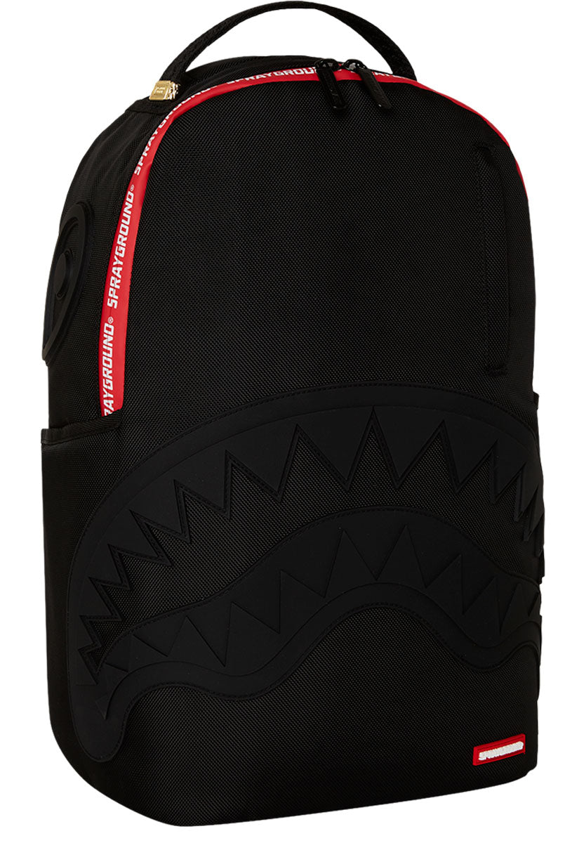 Sprayground The Hero DLXR Backpack In Black Red