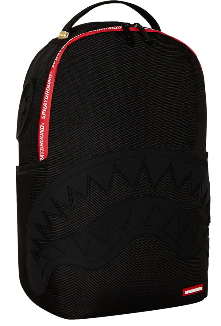 Sprayground The Hero DLXR Backpack In Black Red
